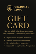 Guardian Paws Gift Cards