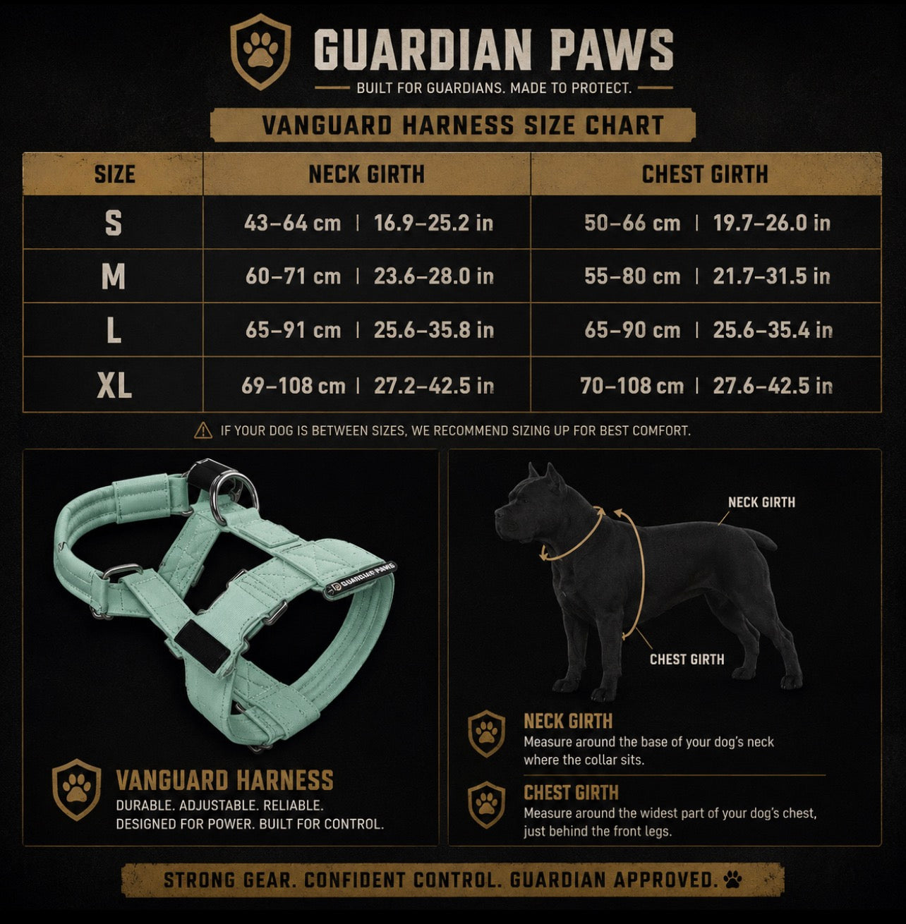 Guardian Paws Vanguard Harness (limited-run)